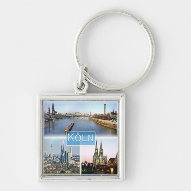 zDE025 COLOGNE KÖLN Germany, Europe, Keychain (Front)