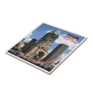 zDE038 BERLIN Kaiser Wilhelm Memorial Church, Ceramic Tile