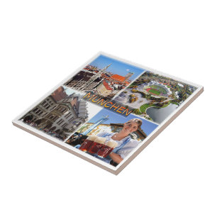 zDE040 MUNCHEN Altstadt Olympiastadion, Ceramic Tile