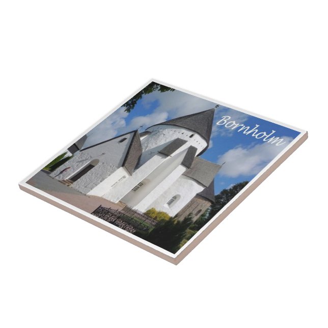 zDK004 BORNHOLM Denmark, Ceramic Tile (Side)