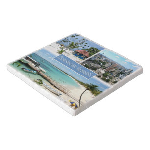 zDO005 DOMINICAN REPUBLIC, Mosaic, America, Trivet