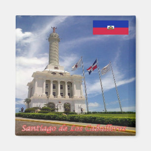 zDO013 SANTIAGO DE LOS CABALLELOS, Fridge Magnet