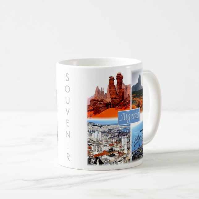 zDZ009 ALGERI mosaic, Algeria, Africa, Coffee Mug (Front Right)