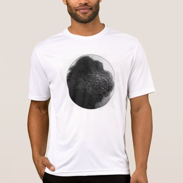 Zdzislaw Beksinski Surreal Tree Artwork T-Shirt (Front)