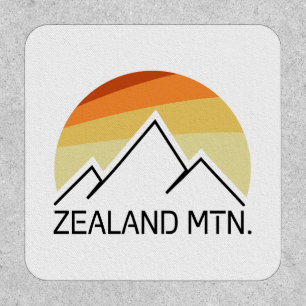 Zealand Mountain New Hampshire Retro Patch