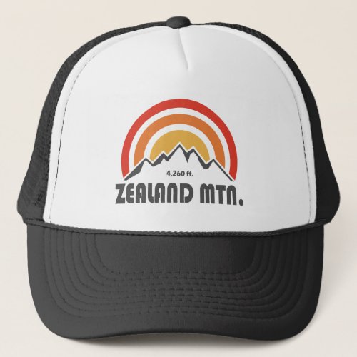 Zealand Mountain New Hampshire Trucker Hat