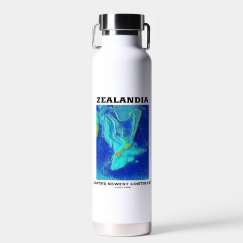 Zealandia Earths Newest Continent Water Bottle