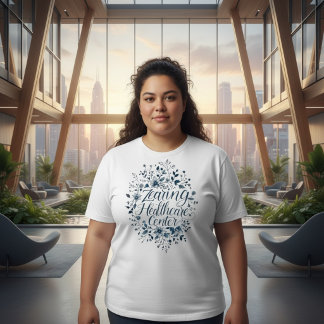 Zearing Healthcare Center Flower T-Shirt