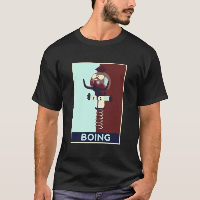 Zebedee Boing Pop Art Classic  T-Shirt (Front)