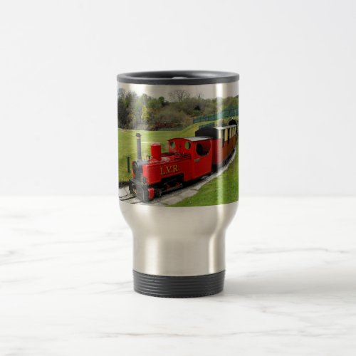 Zebedee steam engine travel mug