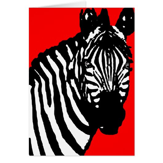 zebra. (Front)