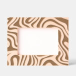 Zebra 1 Etched Wooden Frame Engraved Frames