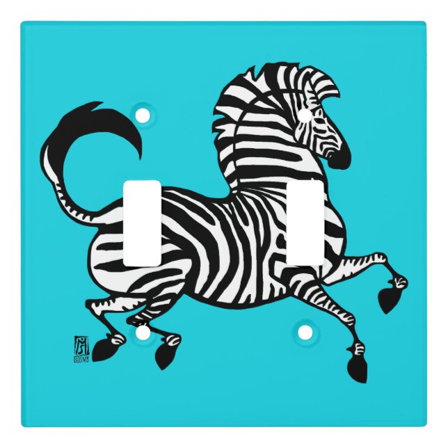 Zebra 1 Switchplate (Front)