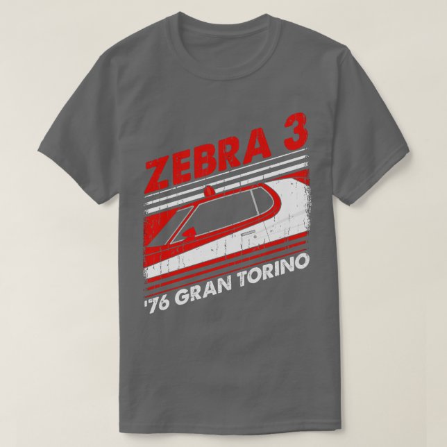 Zebra 1 T-Shirt (Design Front)
