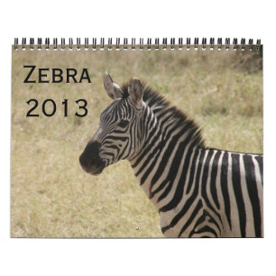 zebra 2013 calendar