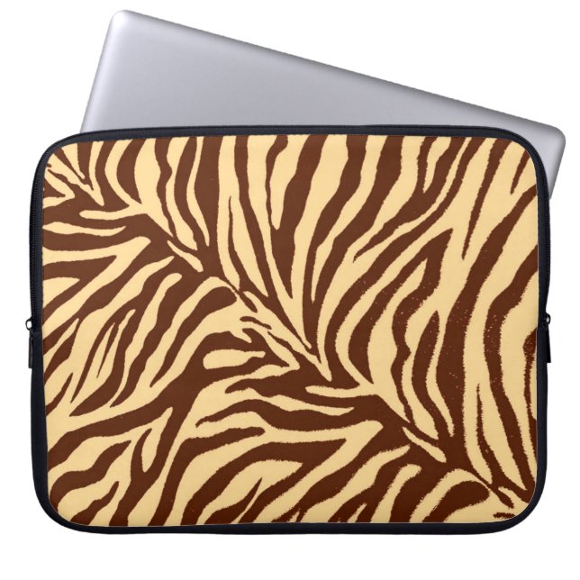 zebra 2 laptop sleeve (Front)