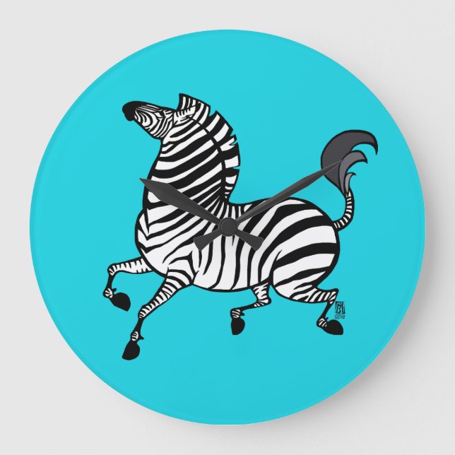 Zebra 3 Clock (Front)