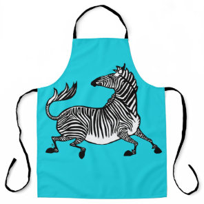 Zebra 4 Apron