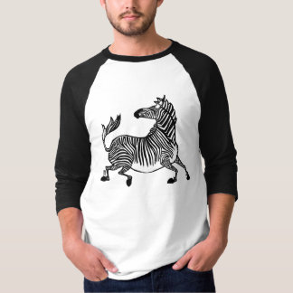 Zebra 4 Raglan Tshirt