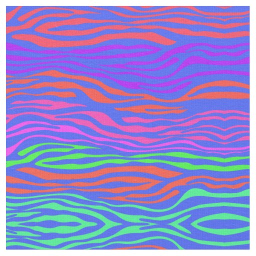 Zebra Abstract Fabric