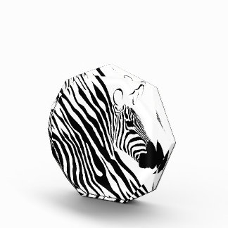 Zebra Acrylic Award