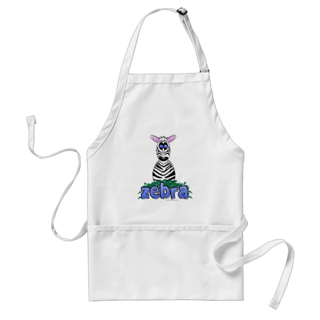ZEBRA ADULT APRON (Front)