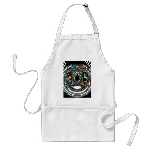 Zebra amazing color pattern design adult apron