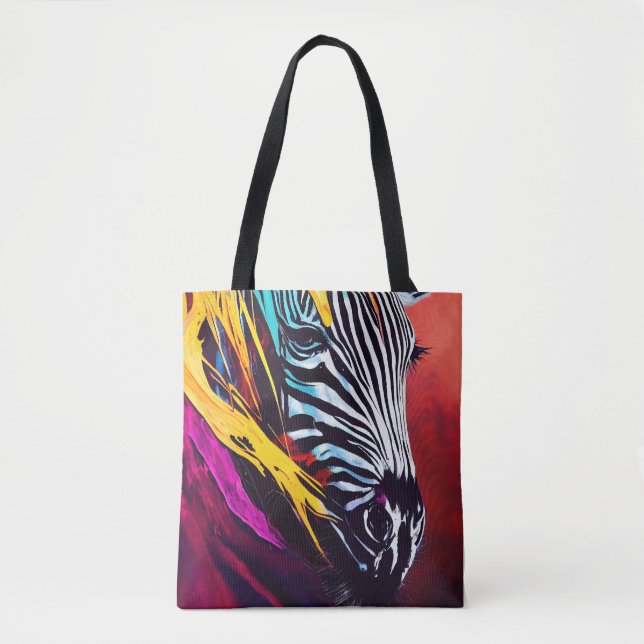 Zebra  Animal Discovery Adventure Nature Planet  Tote Bag (Front)