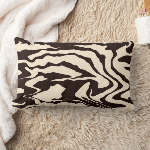 Zebra Animal Print Lumbar Pillow