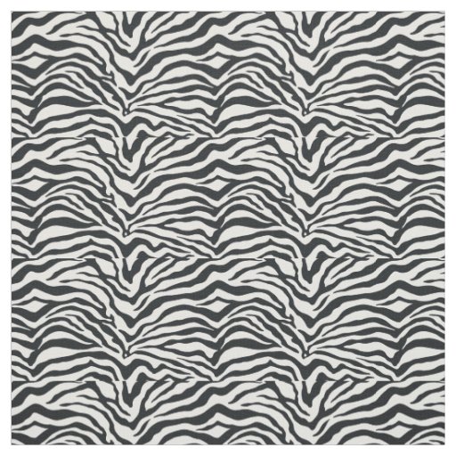 Zebra Animal Print Pattern Fabric