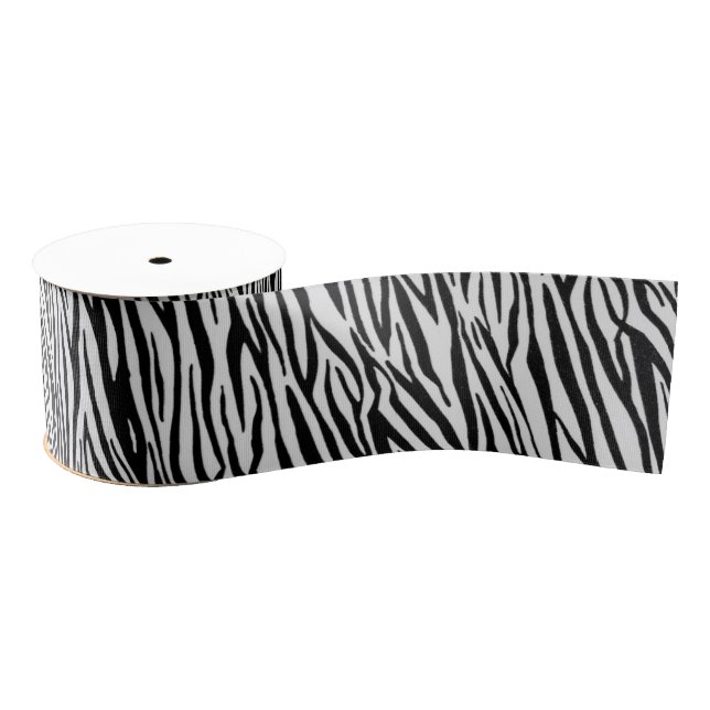 Zebra Animal Print Ribbon (Spool)