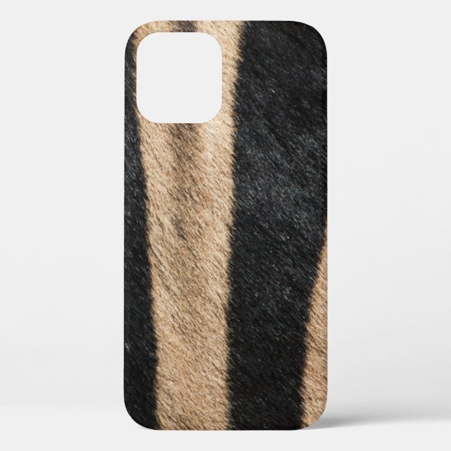 ZEBRA ANIMAL PRINT STRIPE Case-Mate iPhone CASE (Back)