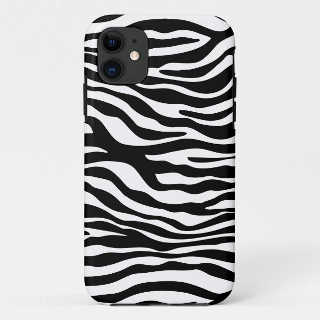 Zebra Animal Print, Trendy iPhone 5 case (Back)