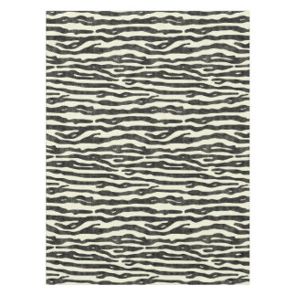 Zebra Animal Striped Pattern Stylish Tablecloth