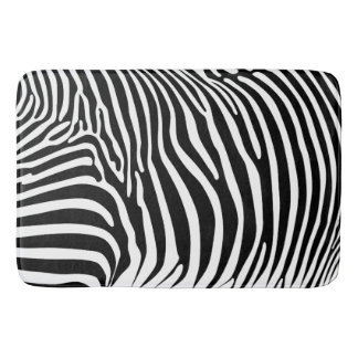 Zebra Animalprint Bath Mat