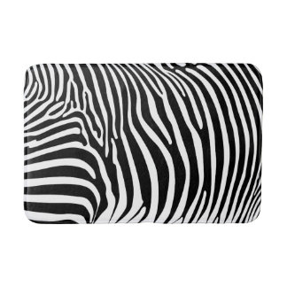 Zebra Animalprint Bath Mat