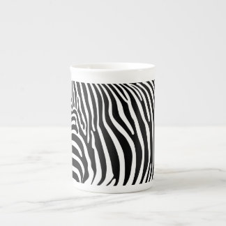 Zebra Animalprint Bone China Mug