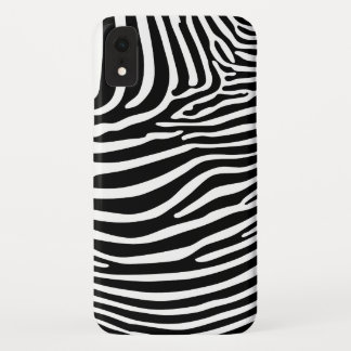 Zebra Animalprint iPhone XR Case