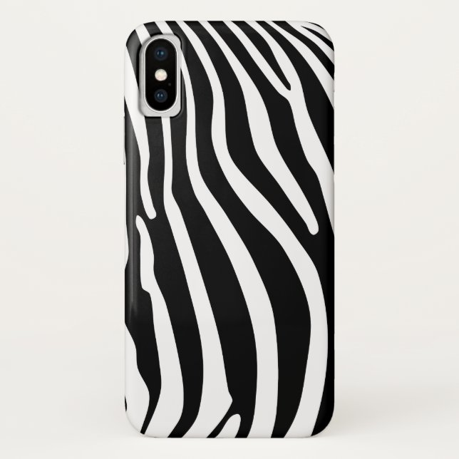 Zebra Animalprint Case-Mate iPhone Case (Back)