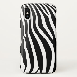 Zebra Animalprint iPhone X Case