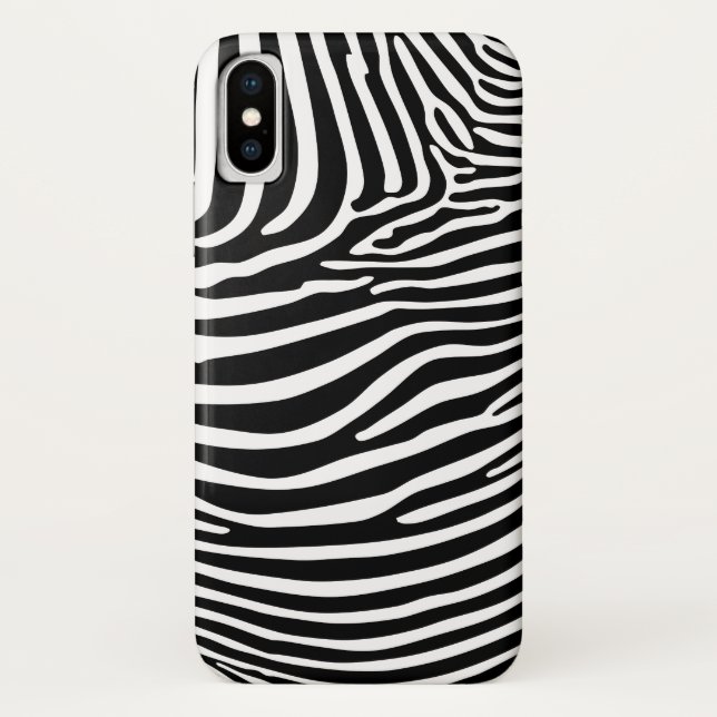 Zebra Animalprint Case-Mate iPhone Case (Back)