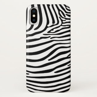 Zebra Animalprint iPhone X Case