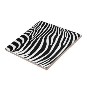 Zebra Animalprint Ceramic Tile