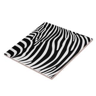 Zebra Animalprint Ceramic Tile