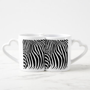 Zebra Animalprint Coffee Mug Set