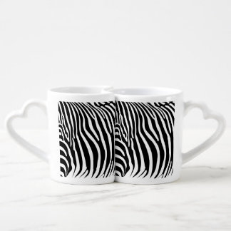 Zebra Animalprint Coffee Mug Set