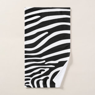 Zebra Animalprint Hand Towel