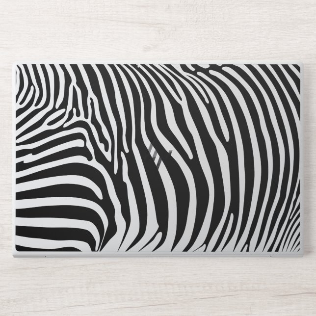 Zebra Animalprint HP Laptop Skin (Front)