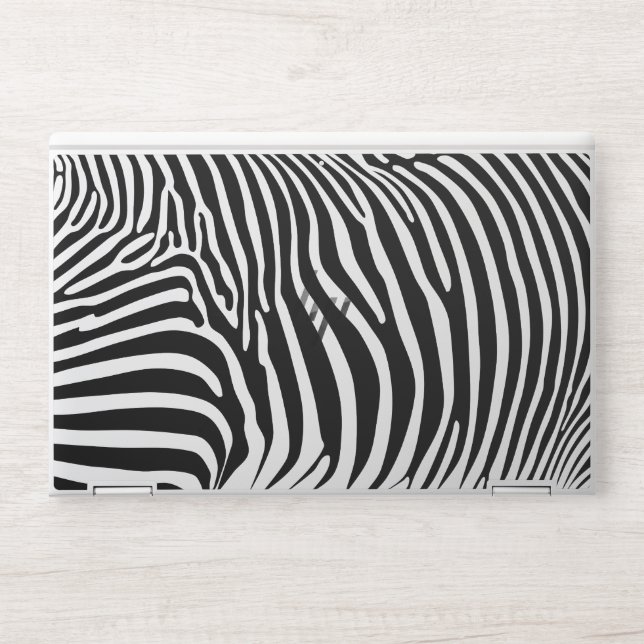 Zebra Animalprint HP Laptop Skin (Front)