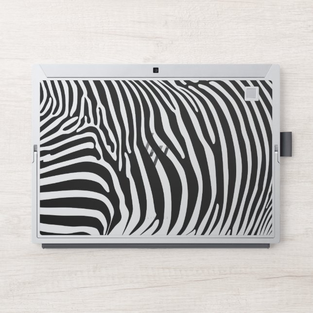 Zebra Animalprint HP Laptop Skin (Front)